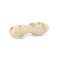 thumbnail image 4 of BLISSFUL STEP Women T Strap Slingback Platform Stiletto Heel Sandals Beige 8.5, 4 of 8