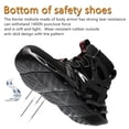 thumbnail image 3 of Bottes de Travail à Embout d'Acier Indestructibles pour Hommes Bottes d'Extérieur Chaussures de Sécurité Militaires, 3 of 5