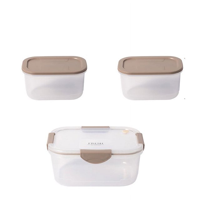 Mini Conteneur de Stockage Alimentaire de Qualité Alimentaire pour Légumes - Produits de Boulangerie et Collations avec Fraîcheur Plus Longue - Boîte Alimentaire Réutilisable, Adaptée pour Pique-Niques en Famille et Voyages