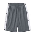 thumbnail image 4 of Xdzjlr Mens Sports Shorts,Everyday Fit With Button Spring Wear Soft Running Shorts For Men, 4 of 4
