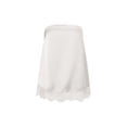 thumbnail image 1 of Argulvti Women Lace Hem Tube Tops Summer Strapless Solid Color Bandeau Tops Loose Fit Shirts, 1 of 9