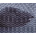 thumbnail image 4 of oneOone Viscose Chiffon Navy Blue Fabric Diamond Shape Geometric Craft Projects Decor Fabric Printed By The Yard 42 Inch Wide, 4 of 4