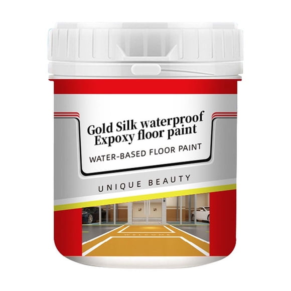 Bowayaoa Water-Based Epoxy Floor Paint for Garage, Slip Resistant Silk Finish, Durable Sealant for Concrete, Cement, Wood, Ceramic
