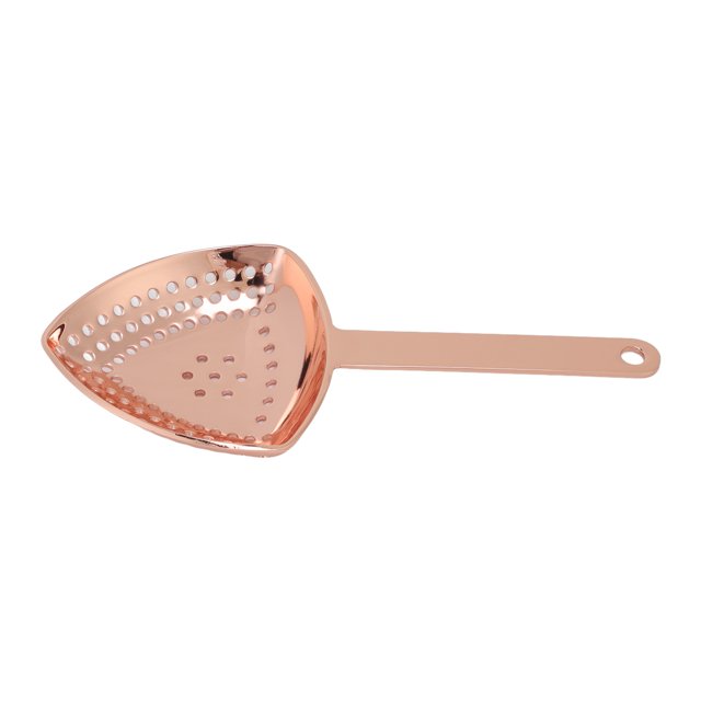 Bar Strainer, Fine Filtration Cocktail Strainer Hand Stress Reduction Unbending For Kitchen For Bar Mirror Finish,Gold Plated,Copper Plated