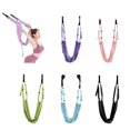 thumbnail image 2 of Thinsony Useful Helper Yoga Hammock Swing Adjustable Straps Easy Installation Yoga Hammock Extension Strap pink, 2 of 6