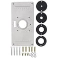 thumbnail image 3 of Woodworking Trimming Machine Flip Panel Aluminum Milling Machine Workbench Woodworking Milling Flip Panel Insert Board Woodworking Tools, 3 of 8