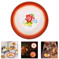 thumbnail image 3 of 3 Pcs Assiette Émaillée Vintage Multifonctionnelle Assiette de Fruits Récipient Alimentaire Vaisselle Motif Aléatoire, 3 of 9