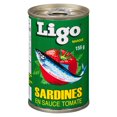 thumbnail image 2 of Sardines Ligo à la sauce tomate 155 g par boîte, 2 of 7