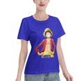 thumbnail image 2 of Women's Basic Short Sleeve T-Shirt One Piece Luffy, 2 of 6