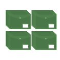 thumbnail image 1 of Birdeem Clear Plastic Document Folder 20 Pack, A4 File Folders with Snap Button and Label Pocket, Waterproof Transparent Envelopes for Office, School, and Home Filing Organization, 1 of 9