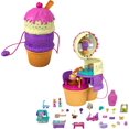 thumbnail image 1 of Polly Pocket Spin ‘n Surprise Compact Playset, Ice Cream Cone Shape, 1 of 9