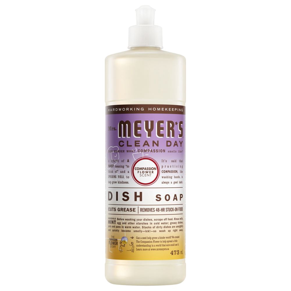 Mrs. Meyers Clean Day Vaisselle Fluer de Compassion, 473 ml