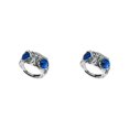 thumbnail image 3 of Maytalsory Retro Owl Eye Ring Electroplated With Luster Eye Owl Ring Alloy Exquisite Craft Adjustable Size Official Dark Blue 2Set, 3 of 6