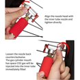 thumbnail image 2 of WEST BIKING Mini Bicycle Pump Aluminum MTB Bike CO2 Inflator for Basketball, 2 of 9