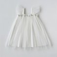 thumbnail image 2 of MHFRRA Robe de Printemps pour Filles Robe de Fête à Manches Volantes pour Tout-Petits Robe de Fête Dansante Vêtements 12-18 Mois, 2 of 4
