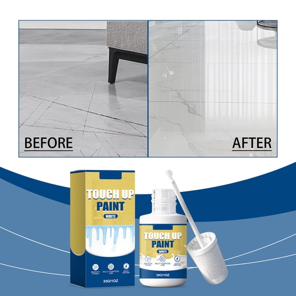 shyuyusa Concealing Tile Scratch Repair Paint, Waterproof Color Restoration Coating, Fine Texture Coverage, Ceramic Stone Surface Defect Remodeling Material