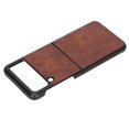 thumbnail image 3 of Leather Texture Phone Casefor Galaxy Z Flip,Business Real Leather Texture Real Leather Texture Casefor Galaxy Z Flip Leather Texture Phone Coverfor Z Flip Crafted with Care, 3 of 14