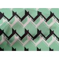 thumbnail image 4 of oneOone Cotton Poplin Fabric Chevron Geometric Print Fabric By Yard 56 Inch Wide, 4 of 4