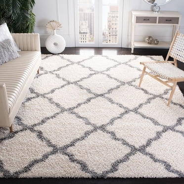 Safavieh Dallas Logan Tapis Géométrique Shag