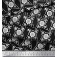 thumbnail image 3 of Soimoi Poly Georgette Fabric Floral Block Fabric Prints by Yard 42 Inch Wide, 3 of 3