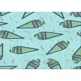 thumbnail image 1 of Ahgly Company Machine Washable Indoor Rectangle Transitional Light Aquamarine Green Area Rugs, 7' x 10', 1 of 7