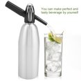 thumbnail image 3 of Bouteille d'Eau, Machine à Soda en Alliage Portable pour la Maison 1 L, Bouteille de Soda à la Mode Réutilisable et Durable avec Régulateur de Pression et Couvercle Sécuritaire pour Bar, Club, Préparation de Cocktails et Boissons DIY, 3 of 8