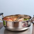 thumbnail image 3 of Shisuyan Casserole de Cuisson en Acier Inoxydable Argent 1Pcs 11.55X11.55X3.93 Po, 3 of 9