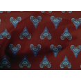 thumbnail image 4 of oneOone Cotton Poplin Fabric Floral Block Print Sewing Fabric BTY 56 Inch Wide, 4 of 4