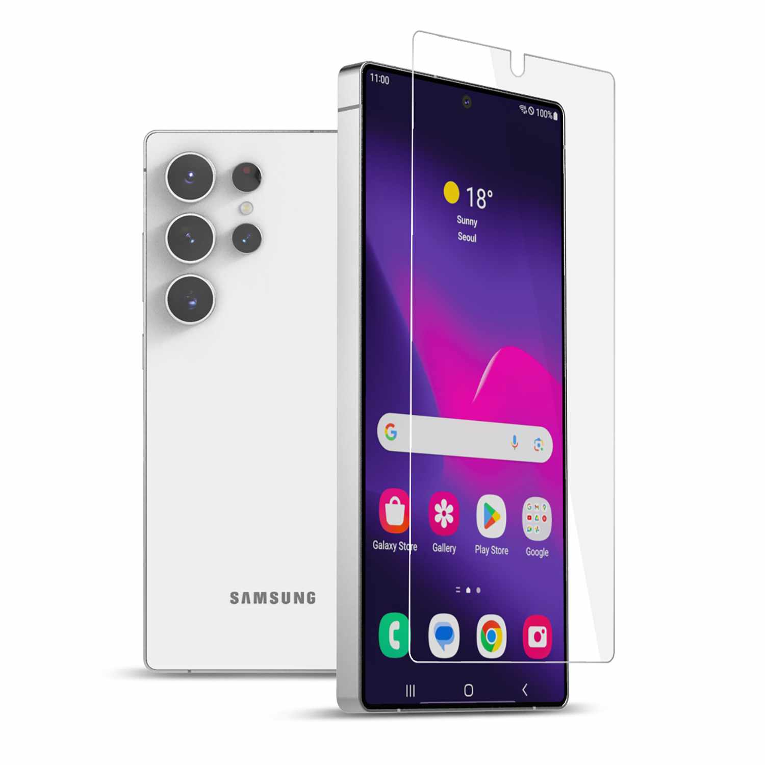 22 cases Protecteur D'écran en Verre Trempé Privacy pour Samsung Galaxy S25 Ultra