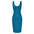 thumbnail image 3 of Women‘s Gradient Tank Dress Sleeveless Basic Midi Club Dresses Party Mini Dress, 3 of 5