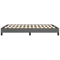 thumbnail image 4 of vidaXL Bed Frame Dark Grey 137x190 cm Full Fabric, 4 of 6
