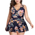 thumbnail image 1 of Birdeem Maillot de Bain Robe Imprimé Aguichant Mode pour Femmes Grande Taille Ensemble Deux Pièces, 1 of 1