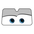 thumbnail image 1 of Cartoon Eyes Front Auto Vehicle Accordion Sunshade, Car Windshield Sun Visor, 1 of 9