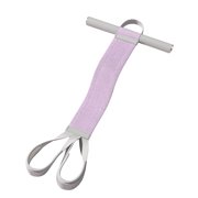 Z-715 Purple Fabric Resistance Bands Handles 120Lb Muscle Training Stretch Workout Equipment