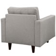 thumbnail image 4 of LexMod Empress Fauteuil Rembourré, 4 Pouces, Gris Pâle, 4 of 5