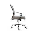 thumbnail image 2 of Modern Home Zuna Ergonomic Mesh Mid Back Office Chair, Black & gray, 2 of 10
