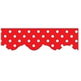 thumbnail image 1 of Teacher Created Resources Tcr4665 Red Mini Polka Dots Border Trim, 1 of 4
