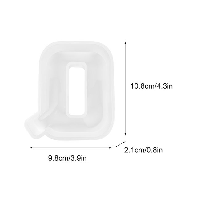 Fridja Alphabet Cake Baking Mould English Letter Silicone Mold 3D Alphabet Letter