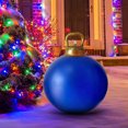 thumbnail image 4 of Fwttom Christmas Decoration Ball 60cm Outdoor Christmas Inflatable Decorated Ball Pvc Inflatable Christmas Ball Christmas Tree Decorations, 4 of 6
