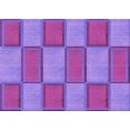 thumbnail image 1 of Ahgly Tapis Rectangulaire Lavable en Machine Intérieur Transitionnel Mimosa Violet, 2 Pieds x 3 Pieds, 1 of 7