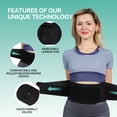thumbnail image 3 of Aofit Back Brace for Lower Back Pain Relief ,Back Support Belt, Lumbar Braces for Pain Relief,Breathable Design With Lumbar Support Pad, 3 of 6