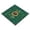Green, variant on Placemat for Dining and Gaming | Mahjong Mat with - Backing and Noise Reduction for Card and Tile Games
