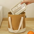 thumbnail image 1 of Reusable Lunch Bag For Daily Use with Insulated Comfort Tote for Men Women Work School Class and Picnic - Durable Canvas Tote Organiser for Snacks and Items, 1 of 3