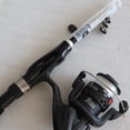 thumbnail image 2 of Telescopic Fishing Pole Rod with Reel with Tackles Box, Lightweight And Flexible Black, 2 of 7