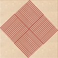 thumbnail image 1 of Ahgly Company Machine Washable Indoor Square Transitional Bright Orange Area Rugs, 5' Square, 1 of 7