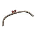 thumbnail image 3 of Maytalsory Metal Arch Frame Kiss Clasp Purse Bag DIY Bead Head Lock Red 24.5cm 1Set, 3 of 6
