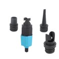 thumbnail image 2 of Portable Inflatable SUP Pump Adaptor, Multifunctional SUP Valve Adapter With 4 Air Valve Nozzles For Paddle Boards Canoes Rubber Boats, 2 of 8