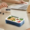 thumbnail image 2 of Backpack with Lunch Box Lunch Box Microwave Lunch Box Japanese Student Lunch Box Compartment Large Capacity Tableware Sealed Salad Japanese Lunch Box, 2 of 6