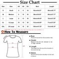 thumbnail image 3 of Chemises pour Femmes Habillées Décontractées, Chemises à Manches 3/4 pour Femmes, Tuniques à Manches Courtes Grande Taille pour Femmes, T-shirt à Manches 3/4 à Col Rond Imprimé Lettres Mode Décontractée pour Femmes, 3 of 5