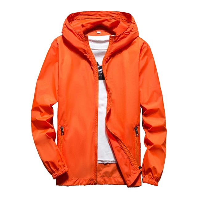 GDREDA Lightweight Breathable Outdoor Skin Jacket For Men And Women Couples Light Rain Jacket Mens